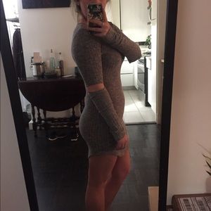 Heather Gray Dress